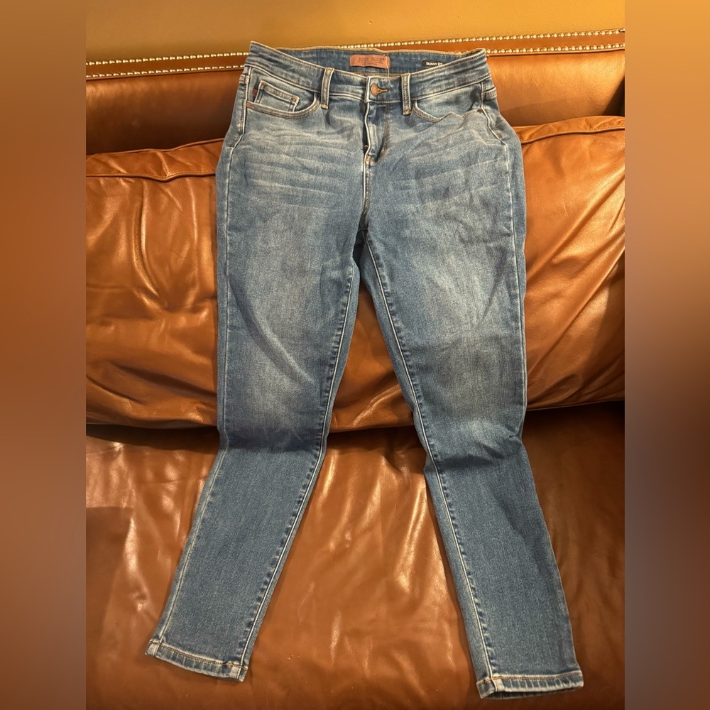 Judy Blue Skinny Thermal Jeans